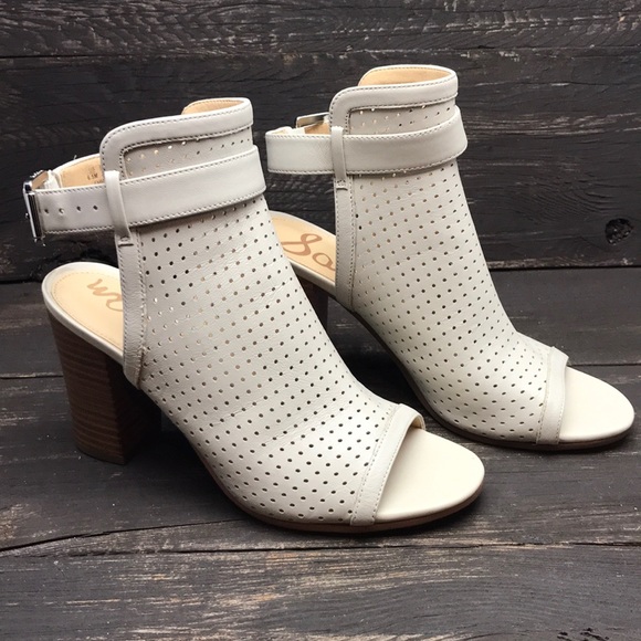 Sam Edelman Shoes - Sam Edelman “Emmie” Open-Toed Booties Size 6.5M
